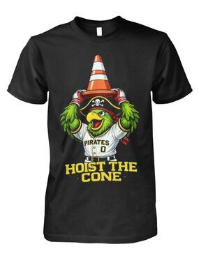 HOIST The Cone Mascot Funny Pittsburgh Baseball T-Shir 261